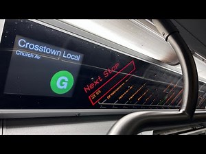 IND Subway: R160B Siemens (G) Train Ride from Court Square to Church Avenue