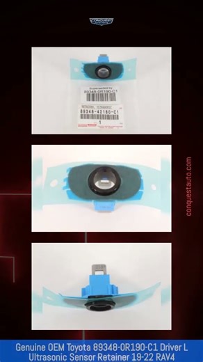 Genuine OEM Toyota 89348-0R190-C1 Driver L Ultrasonic Sensor Retainer 19-22 RAV4