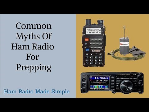 Common Myths Of Ham Radio For Prepping