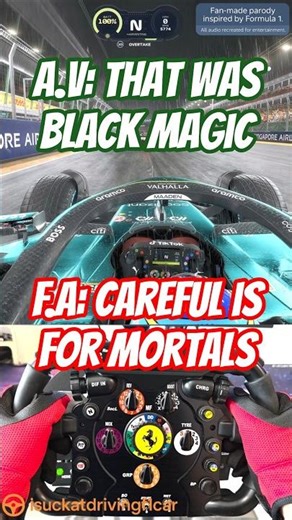 Alonso on Rain Mode… PURE FEAR 💀 | F1 Parody #f1 #formula1 #f1shorts