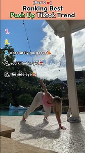 Ranking Best Push Up Tiktok Trend | Part 2❤️‍🔥