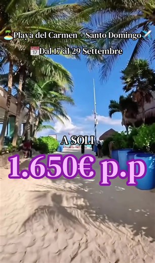 Offerta Viaggio a Playa del Carmen e Santo Domingo