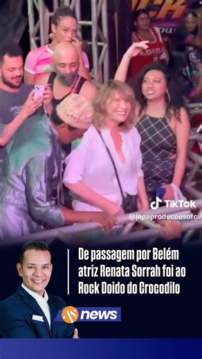 Agenor Santos on Instagram: "✨ RENATA SORRAH NO ROCK DOIDO EM BELÉM ✨ A atriz Renata Sorrah marcou presença em Belém neste fim de semana dentro da programação cultural que movimentou a cidade. No Teatro da Paz, participou do espetáculo Se Rasgum, atraindo olhares e celebrando a riqueza da cultura paraense. Após a apresentação no palco histórico da capital, Renata Sorrah foi levada a uma festa de aparelhagem, da tradicional Aparelhagem Crocodilo, no bairro do Barreiro, para conhecer de perto o qu