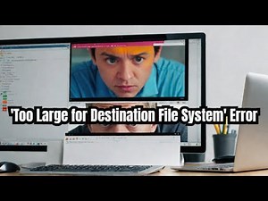 FIX Windows 10 'Too Large for Destination File System' Error in 24 Hours!