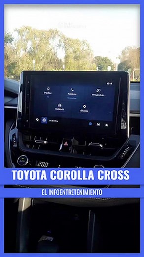 Funciones multimedia del Toyota Corolla Cross