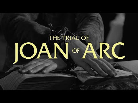 The Trial of Joan of Arc (1962) clip - on BFI Blu-ray from 8 August 2022 | BFI