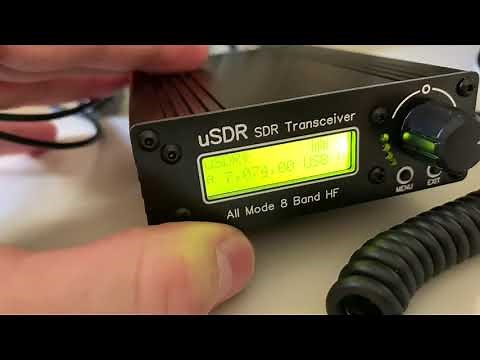 uSDR Apresentação completa do rádio SDR qrp por PY2VE