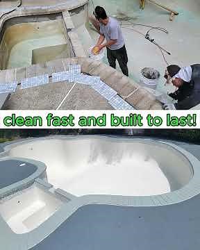 Total Design Concrete complete swimming pool renovations with polymer cement alternatives.