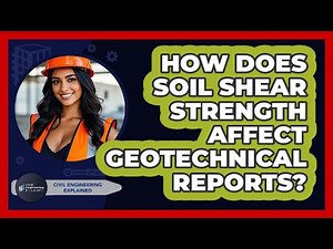 How Does Soil Shear Strength Affect Geotechnical Reports? - Civil Engineering Explained
