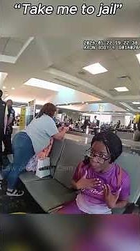Airport Chaos Turns Violent After Woman Bites Officer | Bodycam