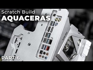 AQUACERAS Part 6 - Machining the CUSTOM IO Rear Panel | bit-tech Modding