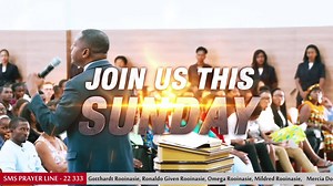 1.9K views · 119 reactions | Write your name, the name of a family member, or write a prayer request in the comments below. Join us on NBC from Monday to Friday @ 9pm or visit a Universal Church near you. | Universal Namibia | Facebook