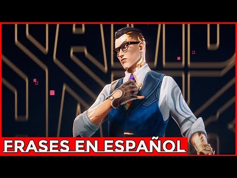 Chamber todas las INTERACCIONES español LATINO nuevo agente VALORANT