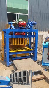 415K views · 4.1K reactions | one button press produce blocks automatically QT4-26 manual cement bricks blocks making machine | 高猛 | Facebook