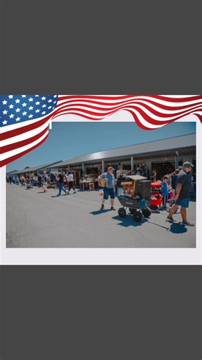 ￼This Sunday !! The Great American Garage SALE🎉 NY's LARGEST outdoor and indoor antique & flea market!! ￼ 🎉Featuring 100's of vendors set up inside & outside. Shop for antiques, collectibles, household items, and much more! ￼ 🎉Sunday, July 6th : 8AM – 4PM **Please Note: Vendors arrive very early for the outdoor market and tend to leave by mid afternoon – so get here early and shop the outside then you will have plenty of time to shop in any of our 5 indoor shops. ￼ 🎉Always the 1st Sunday of 