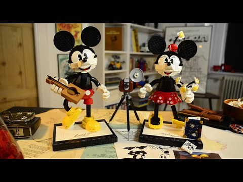 LEGO Disney Mickey Mouse & Minnie Mouse Buildable Characters Designer Video | 43179