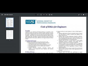On the NSPE Code of Ethics for Engineers (1)