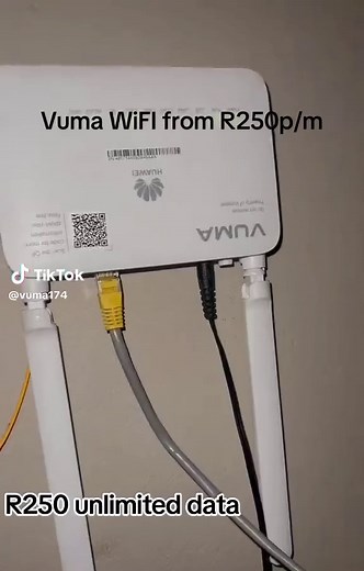 Vumatel Unlimited WiFi Packages for Home and Business