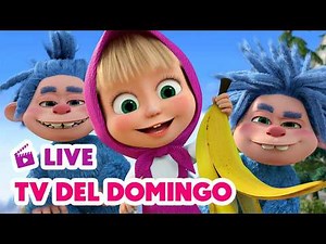 🔴 LIVE ⭐ Masha y el Oso 2026 🍿☀️TV del Domingo 🎬 Dibujos Animados en español