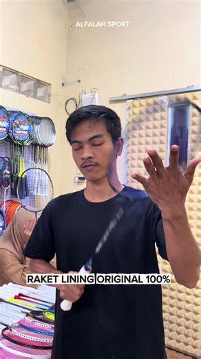 Raket Badminton Lining Original 100% Blaze 100
