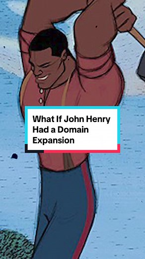 🔨🚂 What if historical fogures had domain expansions: John Henry. #history #jjk #jujutsukaisen #ushistory