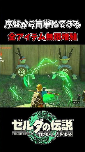 [Tearkin] Infinite item duplication bug that can be used from the beginning [The Legend of Zelda:...