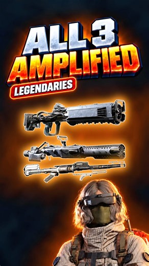 I amplified all 3 legendaries | ARC Raiders