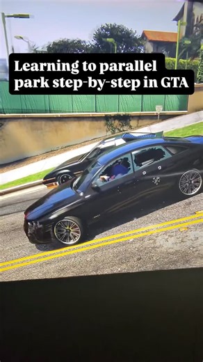 Korey L Batey on Instagram: "Save this video and remember these steps for when it is your turn to parallel park #GTA5 #DrivingInstructor #DrivingSchool #LearnToDrive #DrivingTips"