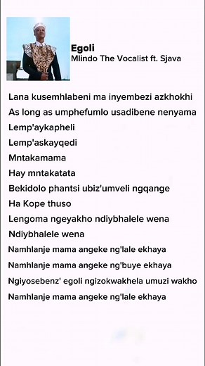 Mlindo The Vocalist ft. Sjava - Trending Songs with Viral Lyrics