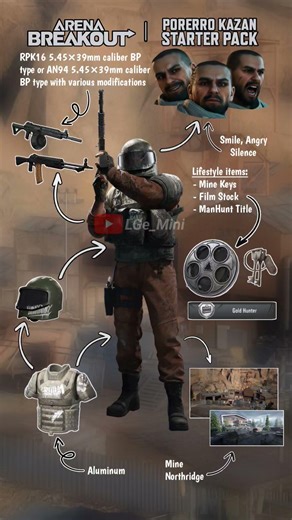 Porerro Kazan Starter Pack | #arenabreakout