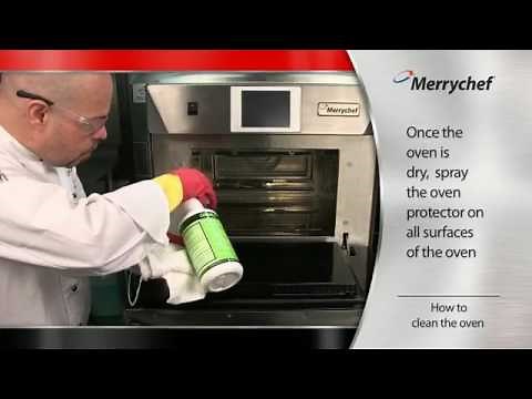Merrychef Eikon - How to clean the oven
