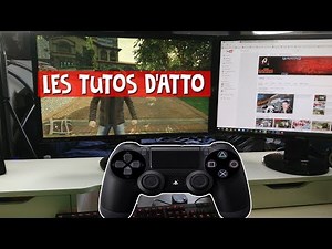 COMMENT CONNECTER SA MANETTE PS4 À SON PC? | Les tutos d'Atto