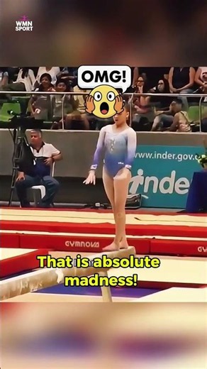 These gymnastics saves shouldn't be possible 😳 #gymnastics #sports #amazing