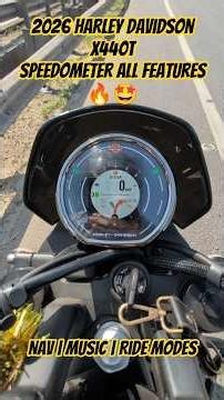 2026 Harley-Davidson X440T Digital Speedometer Features 🤩 Navigation, Music, Ride Modes, ABS & More