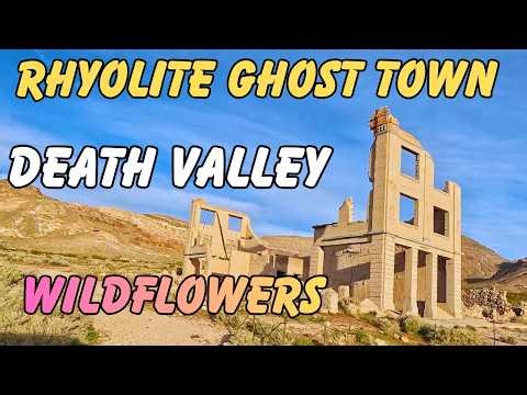 Rhyolite Ghost Town & Death Valley Wildflowers