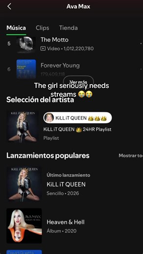 Support Ava with More Streams!