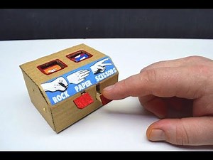 DIY Rock Paper Scissors Slot machine - DIY tutorial