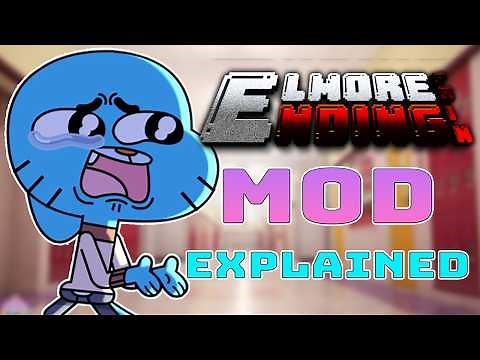 Elmore Ending Pain Mod Explained in fnf (The Amazing World of Gumball)