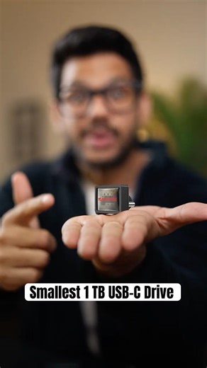 SanDisk just launched what might be the smallest 1TB USB-C drive ever made!