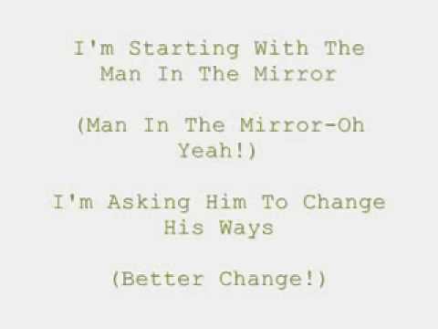 Michael Jackson- Man In The Mirror Lyrics