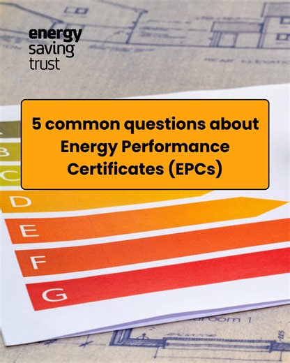 🤔 Wondering what’s an EPC and what does it mean to you? Energy performance certificates (EPCs) tell you how energy efficient a building is. But what else do you need to know about them? Watch to discover the answers to the most common questions raised about EPCs. | Energy Saving Trust