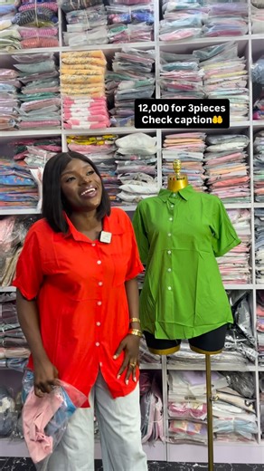 ATOLAGBE FAITH OPEYEMI| HIGH STREET WEARS & INTIMATES on Instagram: "polyester shirts Size: 6-12 Available colors: Yellow, Pink, Red, Green, Blue, Mint Green Price: 5,000 NGN 12,000 for 3pieces Kindly send a DM or order via WhatsApp (08166044441) Thank you and God bless you🙏🏾"