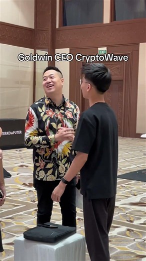 goldwin ceo cryptowave 🔥 #gabrielrey #trivcoid #cryptowave