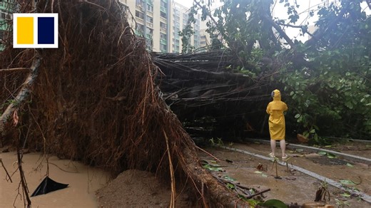 Super Typhoon Ragasa brings Hong Kong to a standstill – as it happened