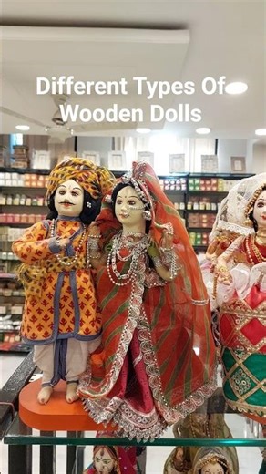 Different Types of Indian Wooden Dolls in Jaipur | Rajasthani Handicraft Art