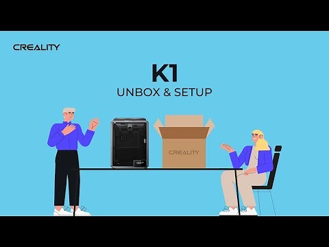 Creality K1 UNBOX＆セットアップ動画