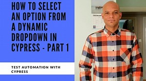 How to select an option from a dynamic dropdown in Cypress
