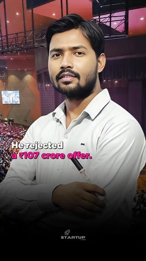 He said NO to ₹107 Crore - just to keep teaching for free. Meet Khan Sir, the man who redefined India’s education system from a small room in Patna. Born as Faizal Khan, he dreamed of joining the Indian Army but one medical issue shattered that dream. So, he picked up a chalk instead of a gun and started fighting a new battle: education for all. No investors. No air-conditioned classrooms. Just ₹200 fees and even that was optional for poor students. During COVID, when schools shut down, he start