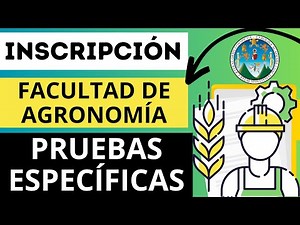 🟡INSCRIPCIÓN a la FACULTAD DE AGRONOMIA 💻para las PRUEBAS ESPECIFICAS| Tutorial de ASIGNACIÓN📄