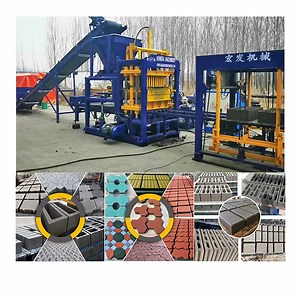 [Hot Item] Qt4-15 Small Block Making Machine Concrete Holland Brick of Cement Machinery